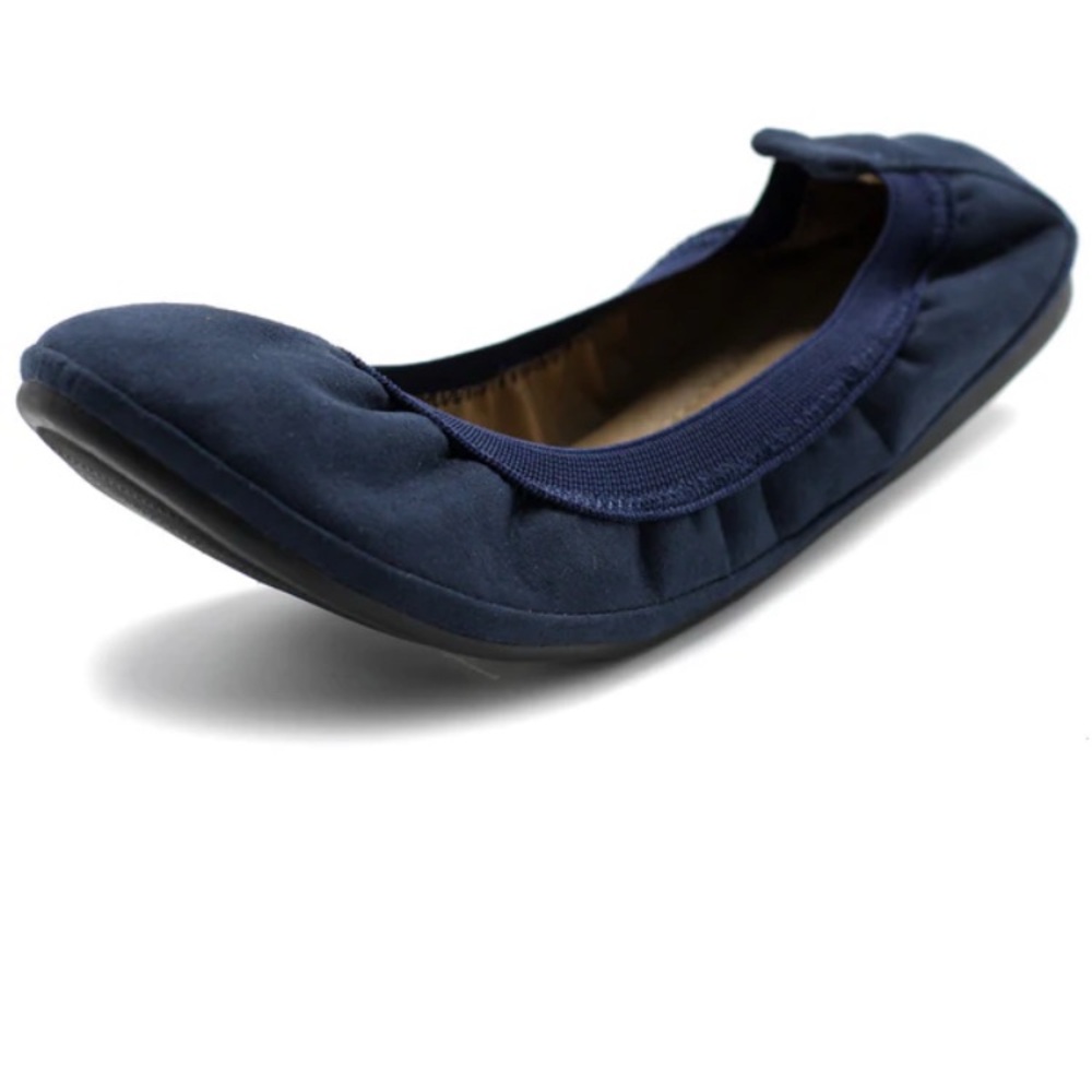 Ollio Dark Blue Women's Flats